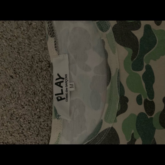 Comme des garçons X Bape Shirt - Picture 1 of 2